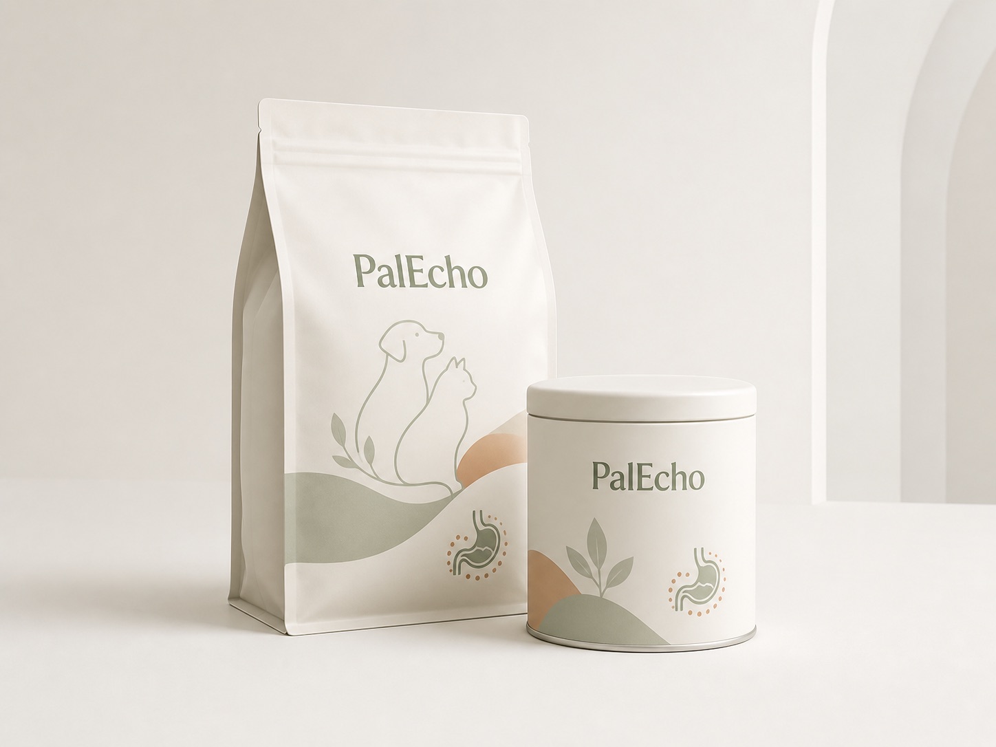 PalEcho 日常守护系列极简包装